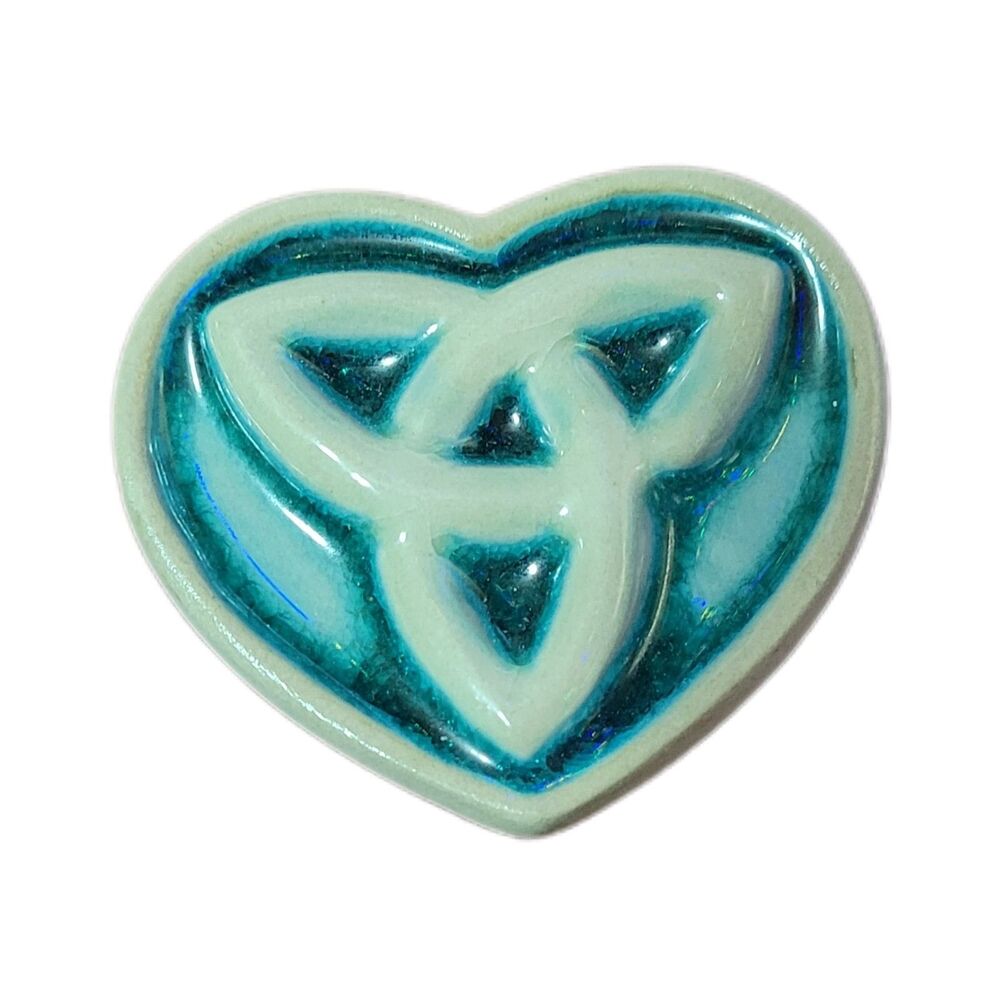 Eternally Irish Mind Heart Soul Trinity Knot Pocket Stone 2 inch